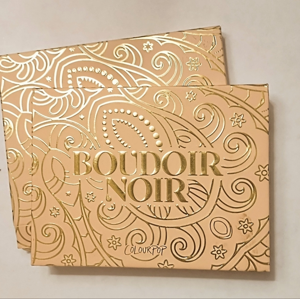 COLOURPOP EYESHADOW PALETTE BOUDOIR NOIR